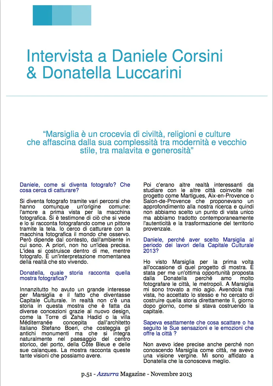 Azzurra magazine, pagina 2