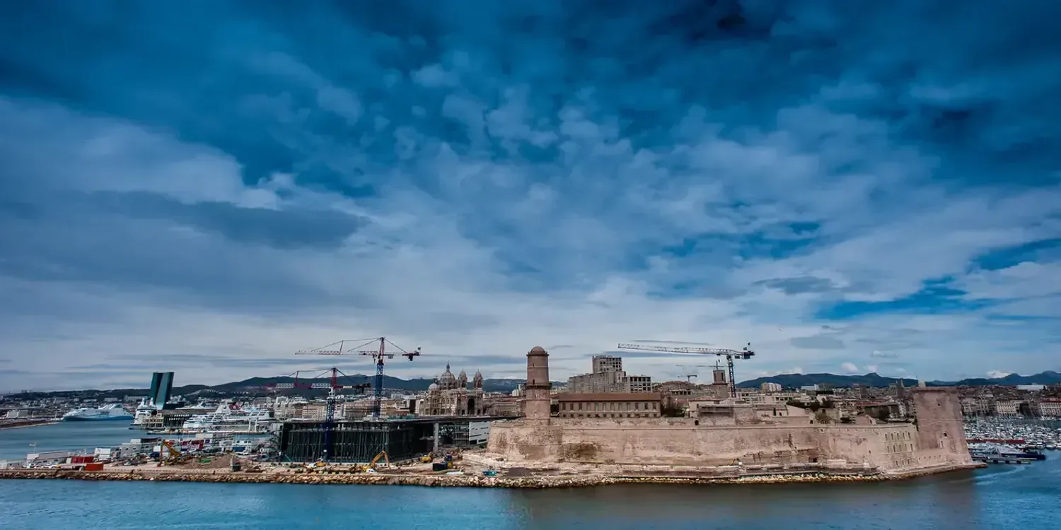 Fort Saint Jean, vista dal Palais du Pharo, MP2013 – Le Grand Bleu
