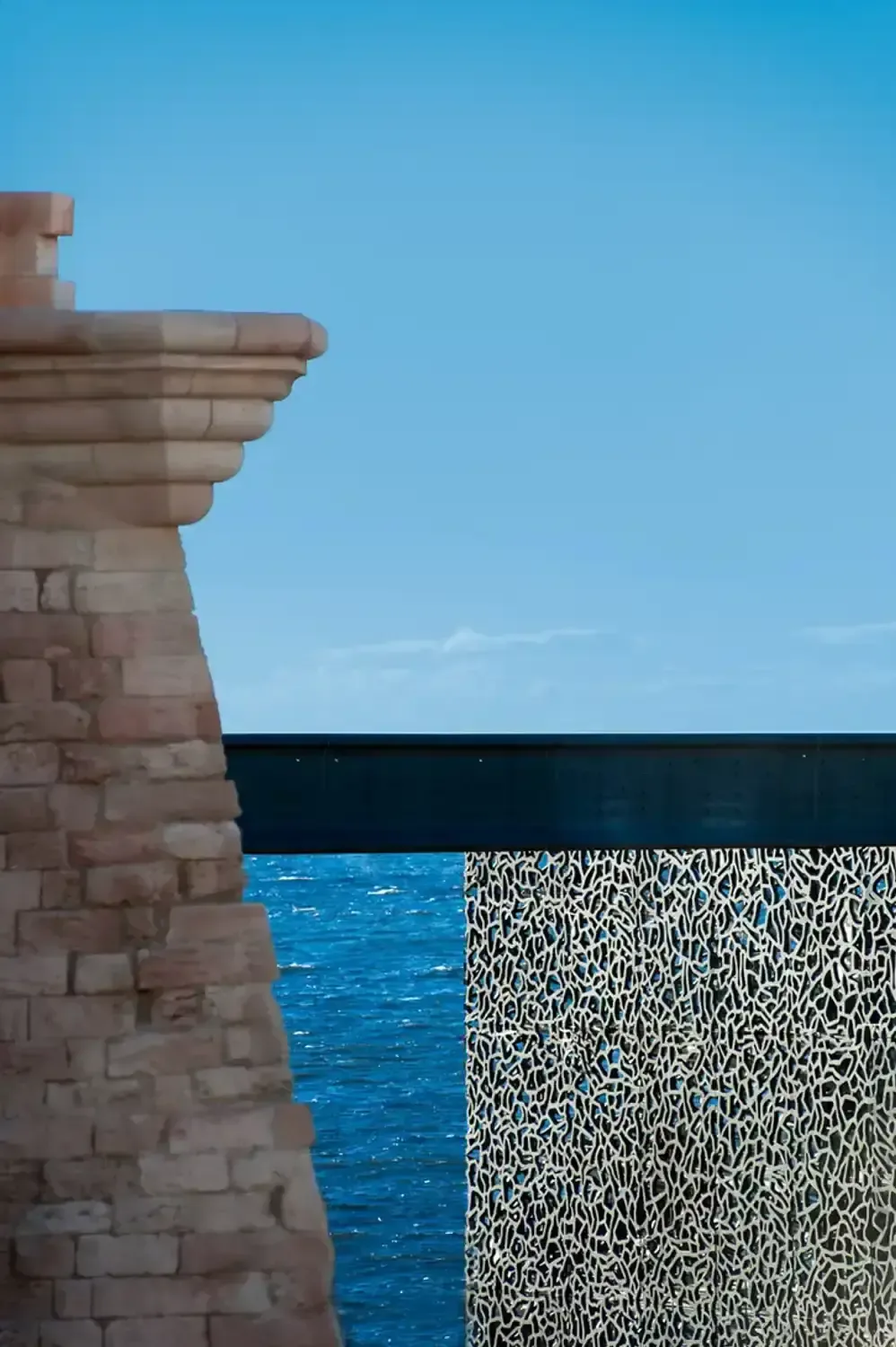 Passarella sul mare fra Fort Saint Jean e MUCEM, MP2013 – Le Grand Bleu