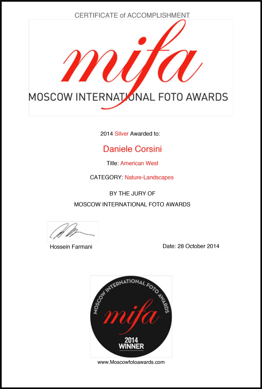 Awards, pagina 3
