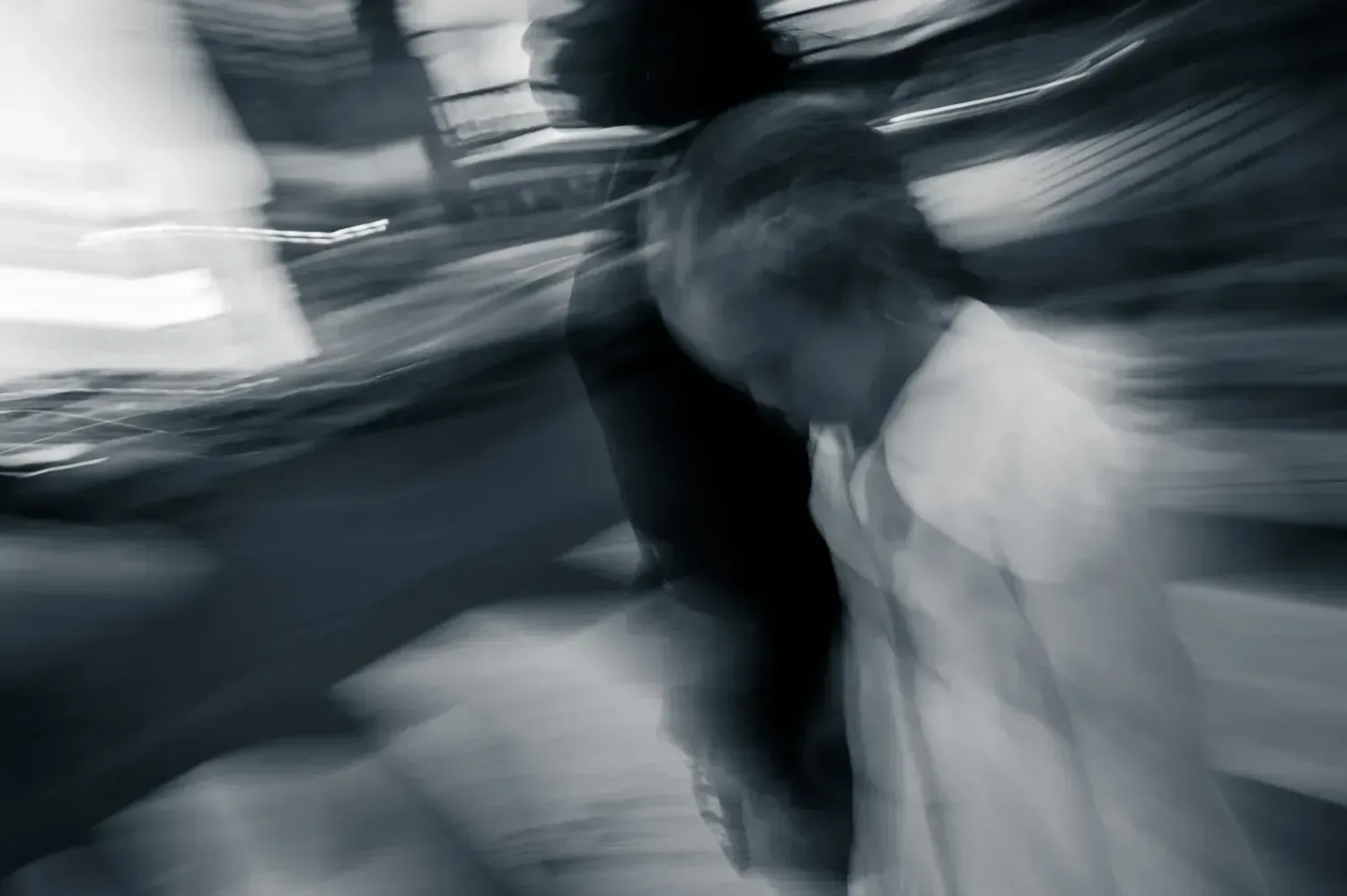A girl walking with her head down, Timeless Dream, The New York Trilogy
