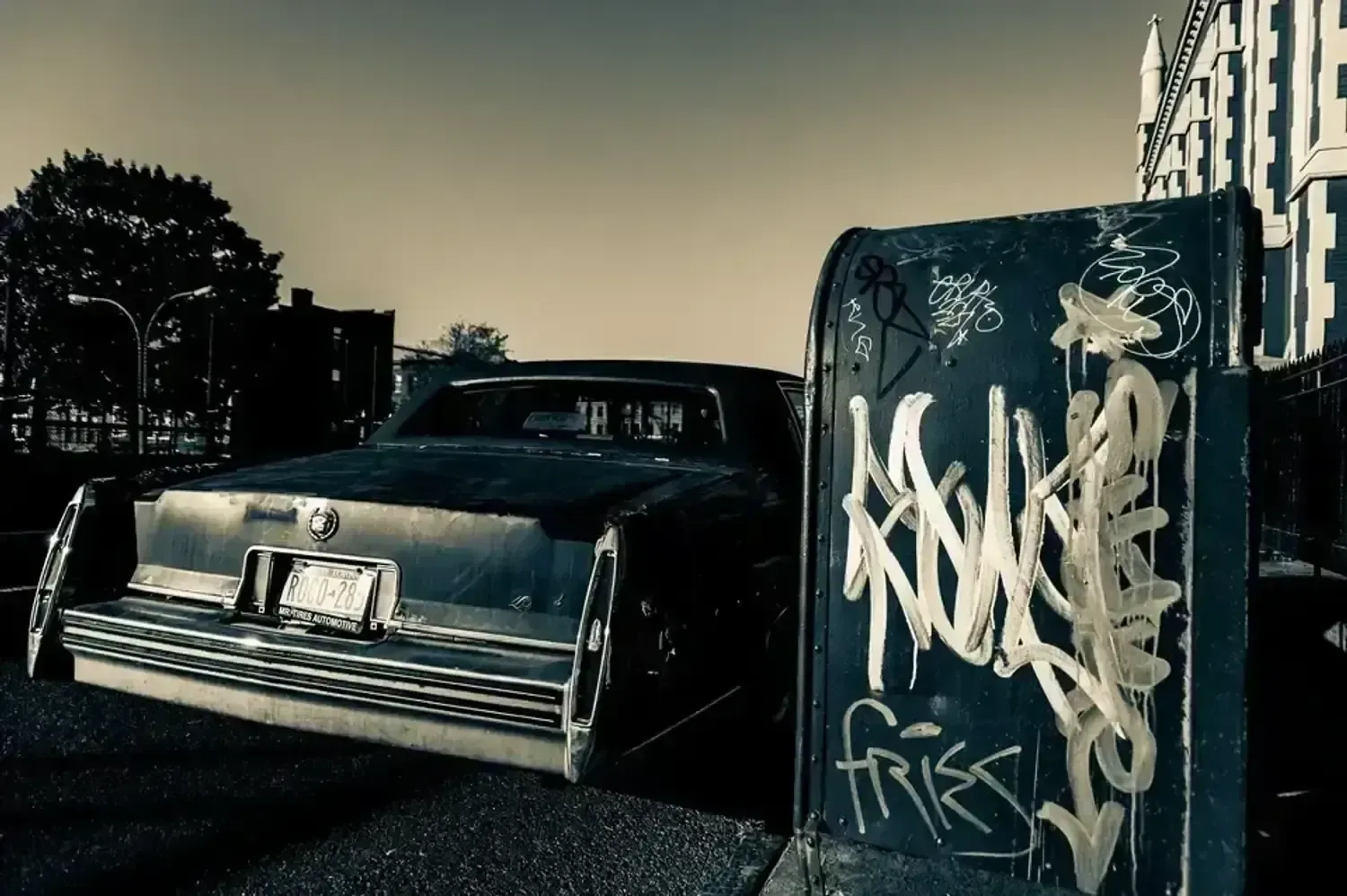 Getaway car, Gotham, The New York Trilogy