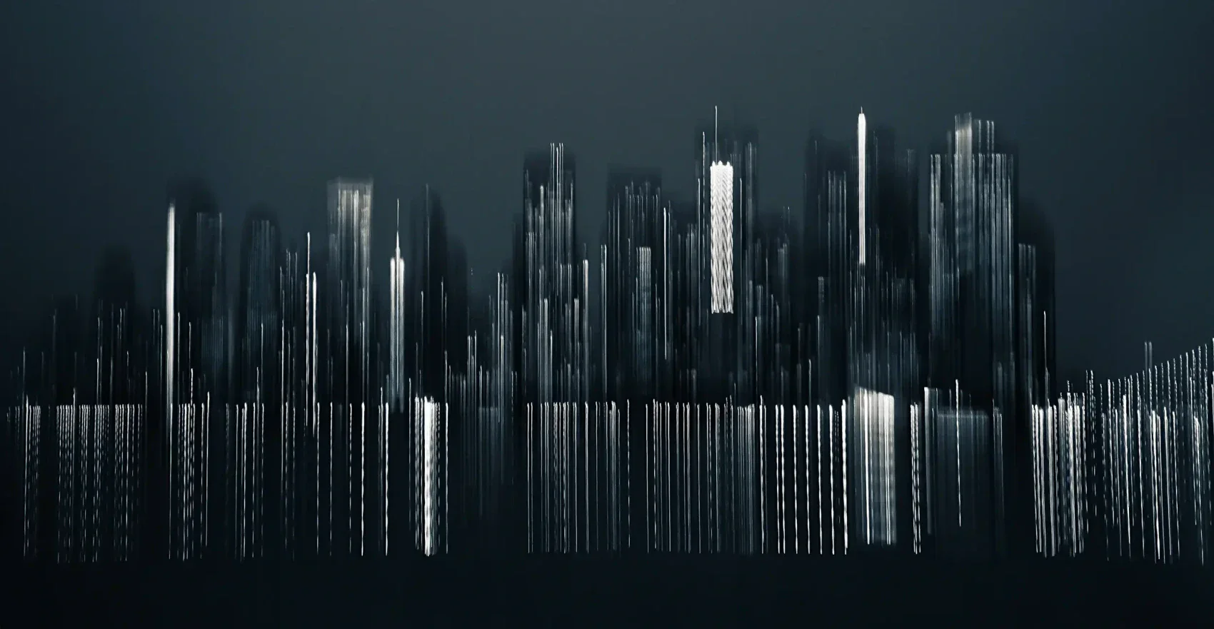 The Manhattan skyline is melting down, Timeless Dream, The New York Trilogy
